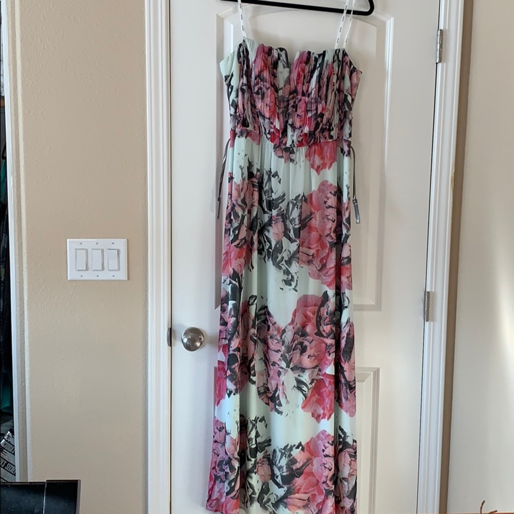 City Chic Long dress size S (Plus Size) no belt I lost it - Picture 2 of 5